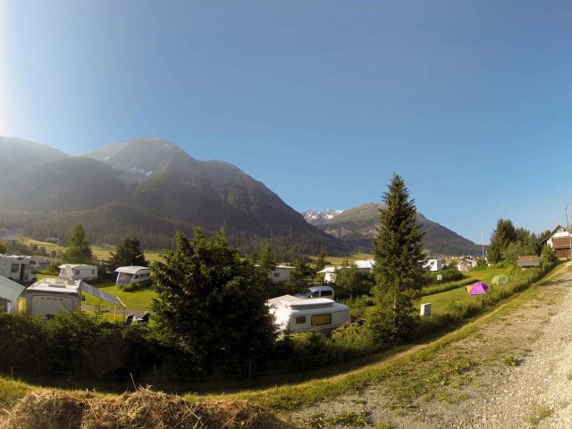 Photo Campsite Madulain Camping madulain